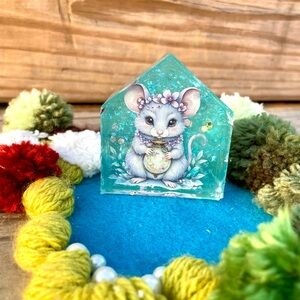 Magic Mouse Mixed Media Art Piece